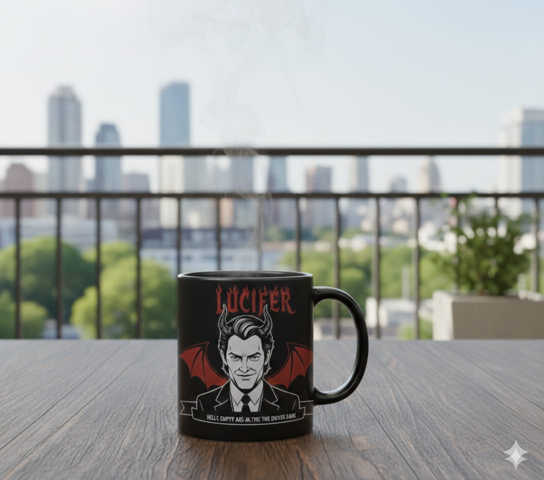 Lucifer Morningstar Signature Mug The Devil in the Details