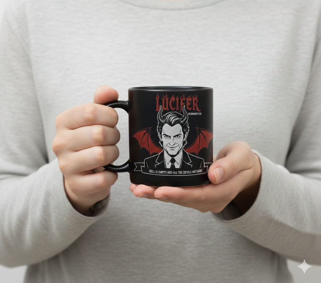 Lucifer Morningstar Signature Mug The Devil in the Details
